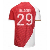 AS Monaco Folarin Balogun #29 Kotipaita 2023-24 Lyhythihainen